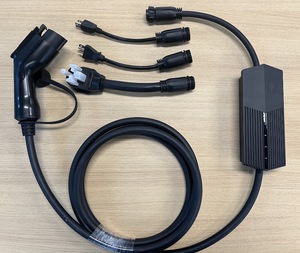 เครื่องชาร์จแบบพกพา nacs 9.6kW 40A แบบเทสลามาใหม่พร้อมพอร์ตชาร์จที่สามารถเปลี่ยนได้ NEMA (NEMA 5-15P 6-20P <span class=keywords><strong>14</strong></span>-50P) - Product Image 6