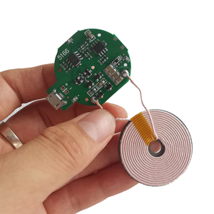 10W Mini Módulo Transmisor de Carga Inalámbrica Bobina PCBA (Certificado CE/FCC/ROHS) Verde para Android Etc. - Product Image 2