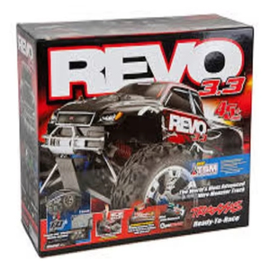 Voiture télécommandée Traxxas Revo 3.3 4x4, monster truck tout-terrain, modèle de compétition télécommandé pour extérieur, jouet - Product Image 2