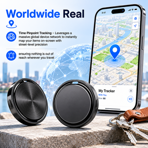 Mini traceur GPS intelligent certifié MFi, compatible avec l'application Localiser, <span class=keywords><strong>historique</strong></span> <span class=keywords><strong>de</strong></span> <span class=keywords><strong>navigation</strong></span>, suivi mondial, alternative au AirTag - Product Image 2