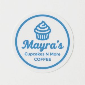 Custom logo Packaging Sticker <b>Printing</b> Waterproof Vinyl Round Food Sticker Roll - Product Image 2