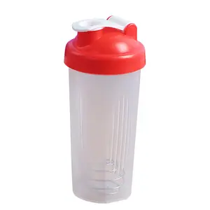 400/600 ml Personalizado Eco Friendly BPA Livre Plástico Esporte Ginásio Proteína Shaker Garrafas proteína shakes copo