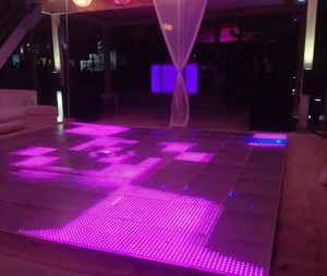 ODM&OEM Pista de Baile Digital Iluminada con LED <span class=keywords><strong>3D</strong></span> de 68W, Diseño de Píxeles Encriptados de 15*15 Puntos, para Bodas y Espectáculos - Product Image 3