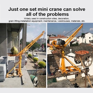 Factory Small Mobile Lifting Round Jib 180 Degree <strong>Mini</strong> <strong>Construction</strong> <strong>Lift</strong> Crane, 220V 380V Power Supply for Sale - Product Image 6