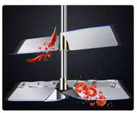 Machine à sauces en acier inoxydable, double alimentation électrique/gaz, capacité 20L, mélangeur-cuiseur pour soupes, pâtes, confitures, cuisson facile