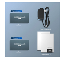 Neu kommende IP-Netzwerk USB 2.0 KVM Extender RJ45-Anschlüsse 1080P HDMI über LAN KVM Extender 200m HDMI KVM Extensor von Cat5 Cat5e Cat6