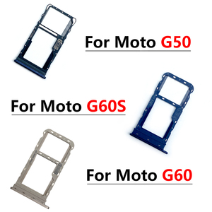 Bandeja de tarjeta SIM al por mayor para Moto G50 5G G60 <span class=keywords><strong>G60S</strong></span>, soporte/adaptador de ranura para tarjeta SIM, piezas de repuesto para reparación de teléfonos - Product Image 4