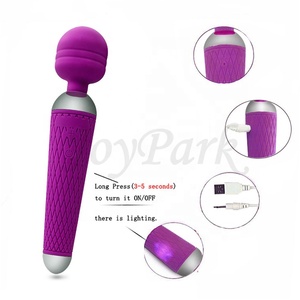 JoyPark Vibratore Magico Potente a 10 Velocità, Massaggiatore AV Ricaricabile USB, Giocattoli Sessuali per <span class=keywords><strong>Donne</strong></span>, Masturbatore - Product Image 3