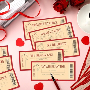 Love Coupon <strong>Cards</strong> for Sweet Couple, <strong>Husband</strong>, Wife, Girlfriend Romantic Gift for Wedding, Anniversary, <strong>Valentine</strong> or Birthday - Product Image 4