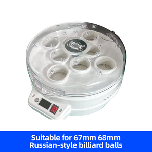 Macchina Lavapalle da <span class=keywords><strong>Biliardo</strong></span> Automatica a 8 Fori 67mm 68mm, Pulitrice per Palle da Snooker e <span class=keywords><strong>Biliardo</strong></span> con Accessorio di Pulizia - Product Image 6