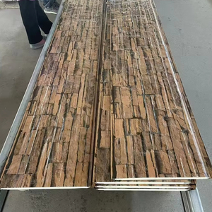 Hiện đại PU lõi bên ngoài bức tường <span class=keywords><strong>siding</strong></span> Panels trang trí vật liệu kim loại cho ngoài trời kho mái nhà hội thanh-cho khách sạn - Product Image 2