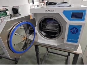 Autoclave de table dentaire compacte Drawell 23L de classe B européenne avec fonction de séchage OEM - Product Image 3