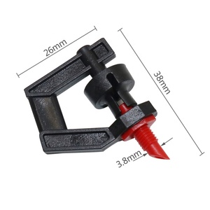 Aspersor <span class=keywords><strong>de</strong></span> Agua Rotatorio <span class=keywords><strong>de</strong></span> 360 Grados Tipo G para Jardín y Césped, Mini Aspersor para <span class=keywords><strong>Riego</strong></span> - Product Image 2