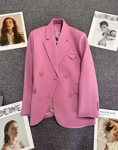 Printemps <span class=keywords><strong>et</strong></span> automne nouvelle grande taille à la mode élégant ample haut de gamme <span class=keywords><strong>costume</strong></span> minceur haut anti-âge <span class=keywords><strong>manteau</strong></span> de <span class=keywords><strong>costume</strong></span> pour les femmes - Product Image 4