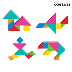 Montessori toys early educational tangram puzzle numeri arabi eva foam <span class=keywords><strong>letters</strong></span> <span class=keywords><strong>building</strong></span> <span class=keywords><strong>blocks</strong></span> - Product Image 5