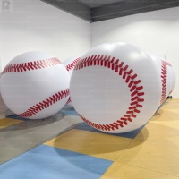 Balle de baseball gonflable géante, balle de baseball gonflable surdimensionnée pour les fêtes et événements en plein air