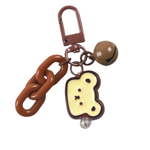 Porte-clés en peluche personnalisés avec logo, animaux mignons, vente en gros - Product Image 5