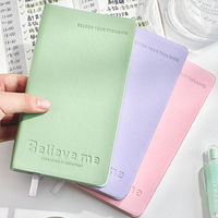High Quality Customized Brand Personalized Printing <strong>Notebook</strong> PU Leather Sewing Binding Pocket Plan Diary Business Gift Custom