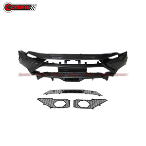 Kit de Carrocería para Lamborghini Huracán LP580 LP610 LP640, Estilo Tecnic, Fibra de Carbono Seca, Parachoques Delantero, Capó, Puntas de Escape, Alerón Trasero - Product Image 6