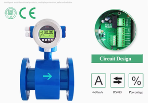 高精度磁気流量計耐腐食ステンレス鋼電磁流量計OEMカスタマイズ可能 - Product Image 6