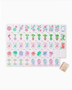 <span class=keywords><strong>Jeu</strong></span> de Mahjong Américain Personnalisé en Acrylique, Style Moderne et Mignon, Cadeau, <span class=keywords><strong>Jeu</strong></span> de Société de Divertissement - Product Image 1
