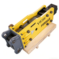 Brise-roche hydraulique de type supérieur haute résistance modèle Sb40 pour excavatrices de 5 à 8 tonnes