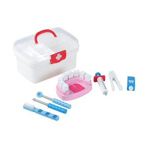 Jeu de rôle, équipement médical, valise de transport, jouet de simulation, ensemble de <span class=keywords><strong>docteur</strong></span> en <span class=keywords><strong>bois</strong></span> pour enfants - Product Image 6