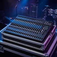 Console de mixage audio 24 canaux KAINOZONIC 24 préamplis micros à faible bruit USB DSP pour enregistrement et mixage en direct