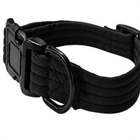 Collier pour chien réglable avec boucle à dégagement rapide, attache laisse en D, sangle de cou pour chiots, chiens de petite, moyenne et grande taille, collier en sangle pour animaux de compagnie