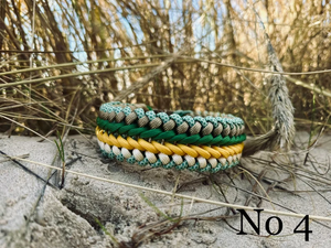 Paracord macramé hecho a mano trenzado entrenamiento cuerda de nailon mascota perro Collar y <span class=keywords><strong>plomo</strong></span> Collier Pour Chien Corde Pit Bull - Product Image 5