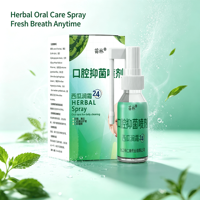 Spray buccal rafraîchissant aux herbes, saveur pastèque, extrait de plantes naturelles, brume buccale pour le nettoyage quotidien et une haleine fraîche