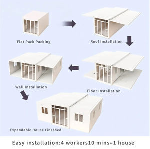 Casa Prefabbricata Modulare Zhongchen con Esterno in Stile Industriale, Residenza Portatile Robusta per Cantiere Edile - Product Image 2