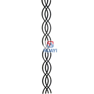 Cancelli in Ferro Battuto con Disegni Floreali Ornamentali, Ringhiere <span class=keywords><strong>per</strong></span> Scale, Cornici e Decorazioni Ecologiche con Rivestimento in Polvere Personalizzato - Product Image 4