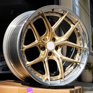 Jantes forgées de précision VARTM en fibre de carbone 4x100 4x114.3 5x100 5x108 5x112 5x114.3 5x115 5x120 5x130 Huracan Aventador - Product Image 3