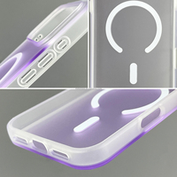 Coque de téléphone magnétique mate couleur claire anti-traces de doigts 2800 Gauss antichoc vierge pour iPhone 17 16 15 Pro Max