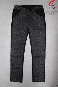 GZY批发男士牛仔裤牛仔布损坏紧身蓝色牛仔裤长裤中国 - Product Image 5