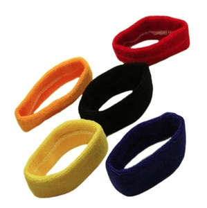 Al por mayor: Cinta para la cabeza y toalla de muñeca deportiva de algodón cómoda, transpirable, absorbente de sudor, con logotipo personalizable - Product Image 3