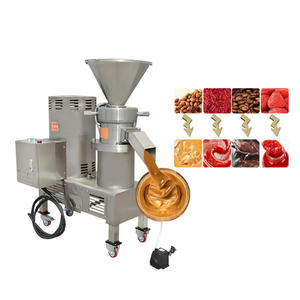 Broyeur à colloides électrique commercial pour beurre de cacahuète, soja, crème glacée, chocolat, pâte de cacao - Approuvé CE, en acier inoxydable - Product Image 1