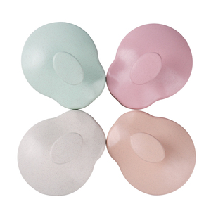 Eco Friendly <b>Wheat</b> Straw Hair Brush Scalp Exfoliating Scrubber Shampoo Brush Scalp Massager - Product Image 6