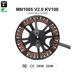 Moteur sans balais en alliage d'aluminium ultra-léger T-Motor MN1005 V2.0 Kv90/Kv100 pour accessoires de drones, <span class=keywords><strong>photographie</strong></span> aérienne, levés topographiques - Product Image 1