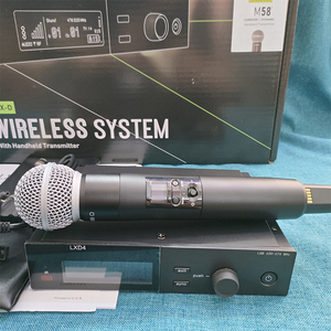 Factory Supply for SLXD24 <b>Wireless</b> Handheld <b>Microphone</b> System with for SM58 for Beta58A for Professional Stage Performance - Product Image 2