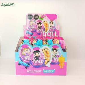 Superloves Novelty D.<span class=keywords><strong>O</strong></span>.<span class=keywords><strong>L</strong></span>.<span class=keywords><strong>L</strong></span> pour œuf, boîte <span class=keywords><strong>surprise</strong></span> pour enfants avec poupée mignonne, cadeau, biscuits solides au chocolat - Product Image 1