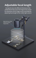 Caméra d'analyse thermique infrarouge 3D QIANLI Super Cam X 256/X384 pour les équipements de test de cartes mères de circuits imprimés