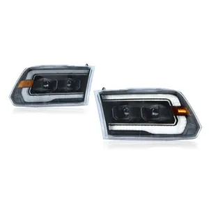 Faro Delantero para Dodge RAM 1500 2009-2018, Actualización Modificada a Nuevo Kit de Faros LED con Señal de Giro Dinámica DRL para Vehículo - Product Image 6