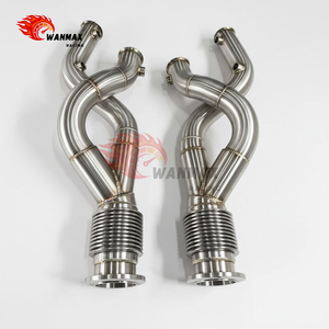 Pour Revuelto 6.5L V12 2023-2025 : Silencieux d'échappement, collecteur, tuyau de descente à flux libre pour moteur, en ABS - Product Image 3