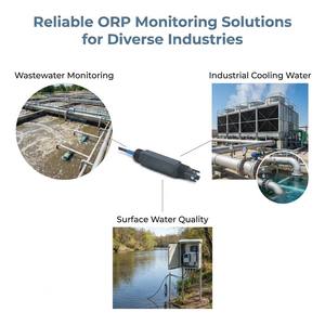 Sonda ORP Compuesta con Punta de Platino, Cuerpo de Ryton, Sensor Digital Universal para Agua, Cable de 4.5m, Detección de Temperatura, Rango de 0.0 a 105.0°C - Product Image 5