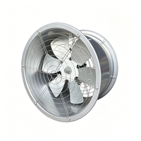 Ventilateur d'extraction industriel à entraînement direct MX-7G 700 mm 3 kW, ventilateur axial pour la circulation de l'air, méthodes d'installation multiples