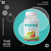 Gommes probiotiques quotidiennes d'usine OEM ODM pour enfant Supplément de vitamine C Soutient un bon équilibre bactérien Gommes en fibres végétariennes