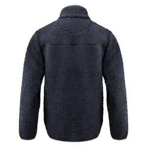 Sudadera Kingsley de forro polar sherpa reciclado, merchandising sostenible - Product Image 4