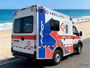 Meilleur <span class=keywords><strong>Prix</strong></span> – Ambulance Mobile Automatique <span class=keywords><strong>4x4</strong></span> Diesel Équipée de CT pour Services d'Urgence - Product Image 2